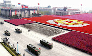 North Korea issue (north korea military parade)