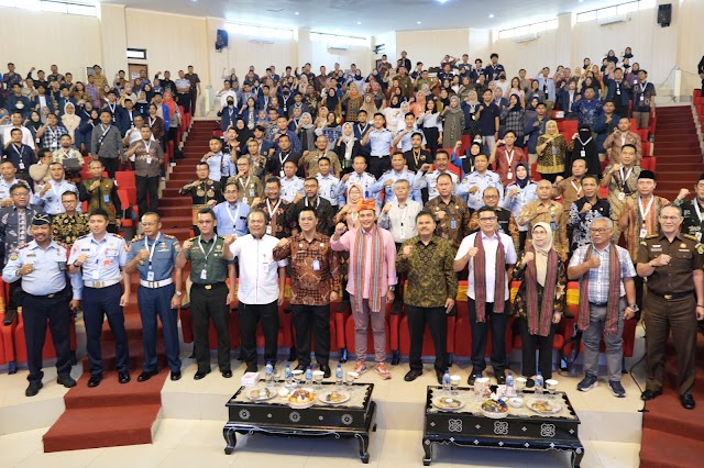 Kalapas Dompu Ikuti Goes To Campus Bersama Wamenhumham Di Mataram