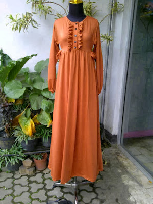  Gamis Jersey Pink