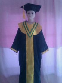 Seragam baju muslim: BAJU TOGA WISUDA TK SD