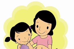 Gambar Kartun Lucu Ibu Dan Anak
