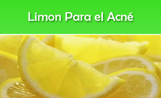 limon para el acné