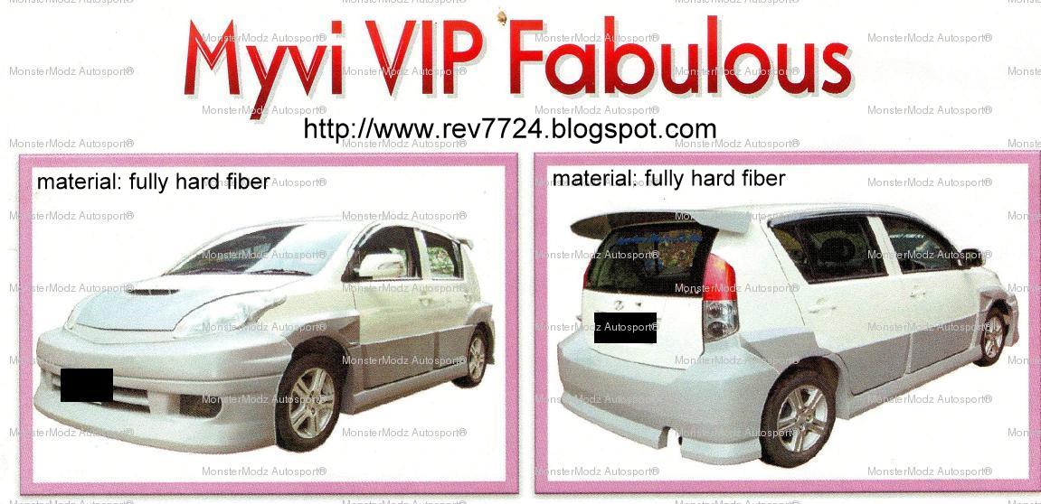 REV MOTORSPORT: MYVI VIP FABULOUS FULL BODYKIT