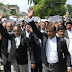 गाजीपुर: आयुष्मान में शामिल करने के लिए अधिवक्ताओं ने निकाला जुलूस