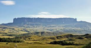 Mount Roraima, Venezuela, Brazil and Guyan.