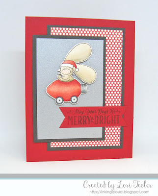 Merry & Bright card-designed by Lori Tecler/Inking Aloud-stamps from The Cat's Pajamas