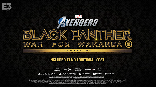 Marvel Avengers Black Panther War for Wakanda Expansion Square Enix Presents E3 2021