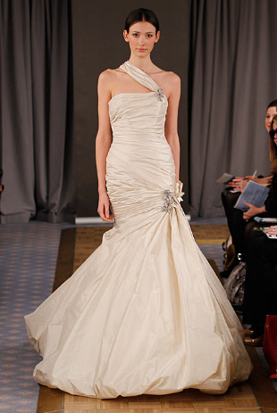 Ines di Santo and his 2012 collection of wedding dresses