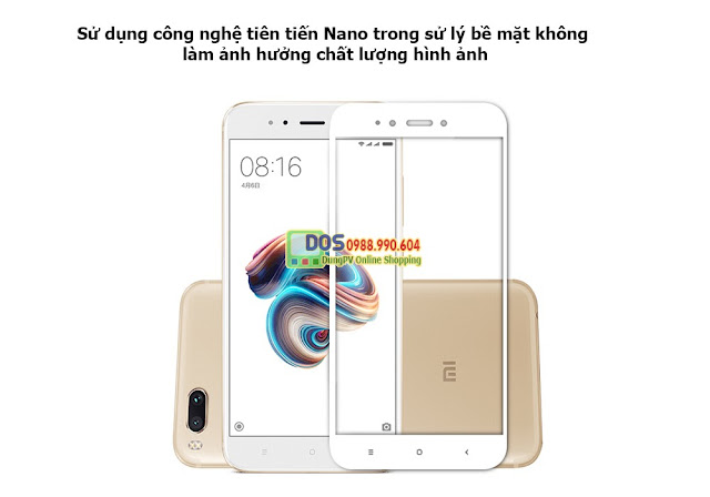 Phụ kiện điện thoại xiaomi mi 5x : ốp lưng, cường lực xiaomi mi5x full màn hình 