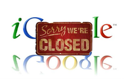 iGoogle closed