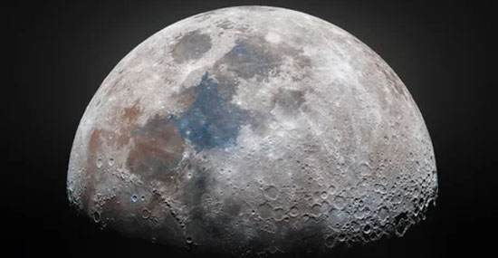 Foto de Ultra Resolução da Lua Demorou 45 Minutos Para Ser Feita - Capa