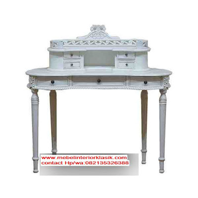 Furniture Klasik Mewah,bufet duco mewah,dresser duco putih,toko jati