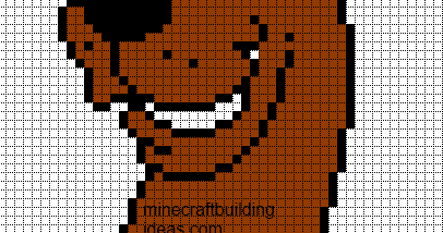 Minecraft Pixel Art Templates: Scooby Doo