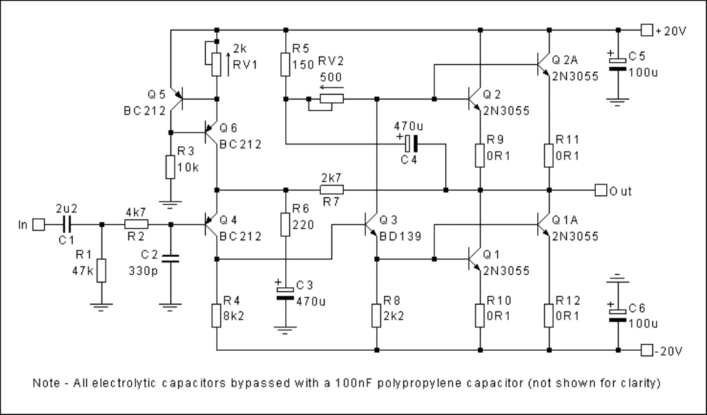 OCL - OUTPUT CAPASITOR LESS AUDIO AMPLIFIER DENGAN CATU DAYA CT