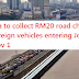 RM20 Charge on Foreign Vehicles Entering through Johor from Nov 1