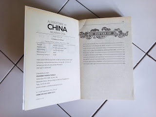 A History of China: Sejarah Cina