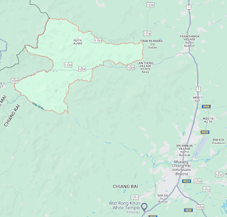 Mae Salong Nok district in Northern Thailand