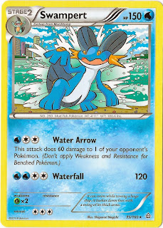 Swampert Primal Clash Pokemon Card