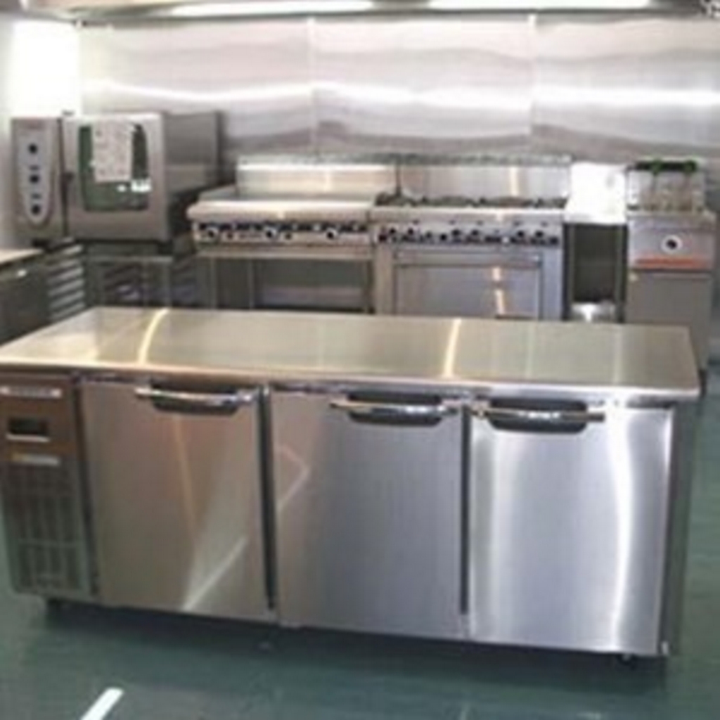 kitchen set dari stainless steel 4