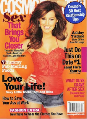 Cosmo April edition: Ashley Tisdale