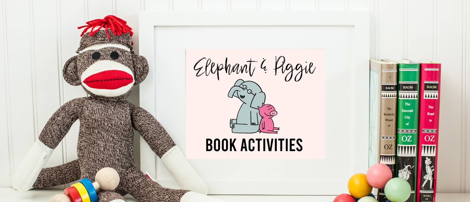Elephant & Piggie Today I Will Fly book activities with literacy companion activities and a craftivity for Kindergarten and First Grade