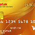 Kotak Mahindra Bank | Fortune Gold Credit Card | LTF Card