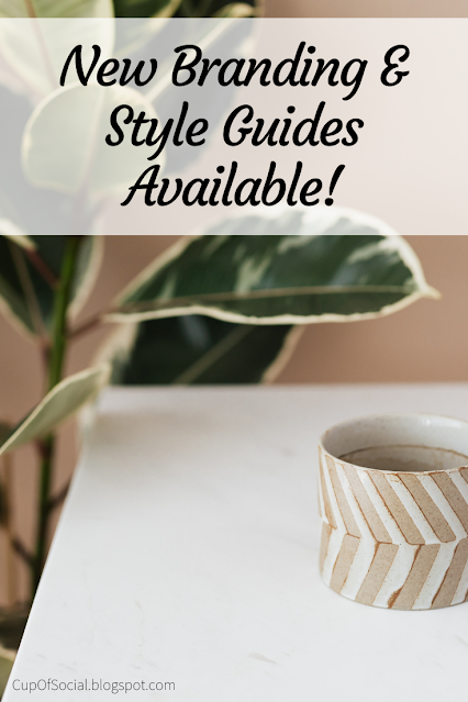 New Branding & Style Guides Available! | A Cup of Social