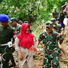 Danrem  141/TP Dampingi Dua Pangdam  Tinjau Lokasi Banjir  Dan Tanah Lonsor di Wilayah Kab  Gowa 