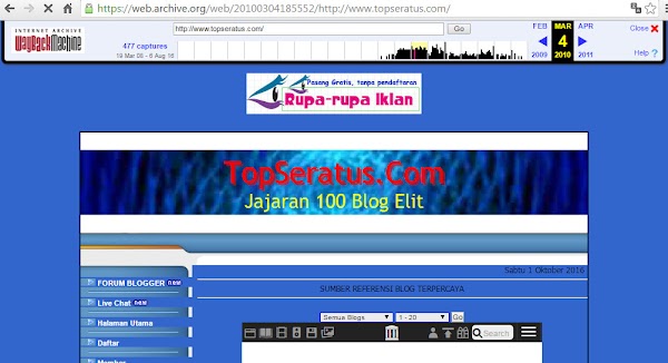 Cara membuka Situs atau Blog Yang Sudah Tidak Aktif 