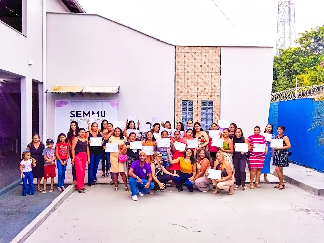 Semana de capacitação da Secretaria da Mulher é encerrada com entrega de certificados em Carutapera