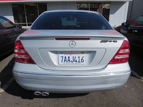 Mercedes Benz paint color change from grey to silver at Almost Everything Auto Body