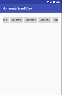 Horizontally ScrollView in android