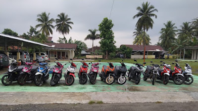 Motor Hilang Parkir Didepan Kosan, Pemilik Lapor Ke Polsek dan Polres 