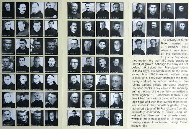 The sixty-six Franciscan friars executed in Herzegovina during and shortly after WWII