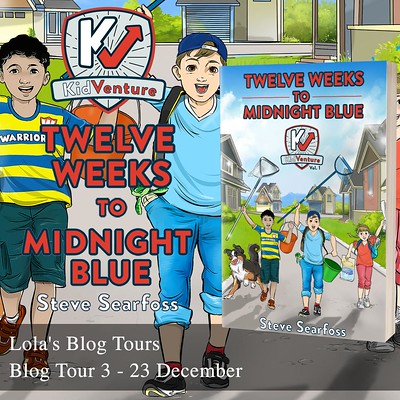 KidVenture: Twelve Weeks To Midnight Blue square tour banner