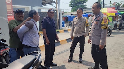 Rutin Dialogis ke Warga, Personel Polsek Bojonegara Polres Cilegon Polda Banten Jalin Silaturahmi