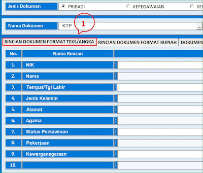 Aplikasi Excel Manajemen Arsip