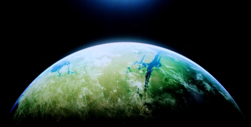 Terraformed Mars in TerraGenesis game