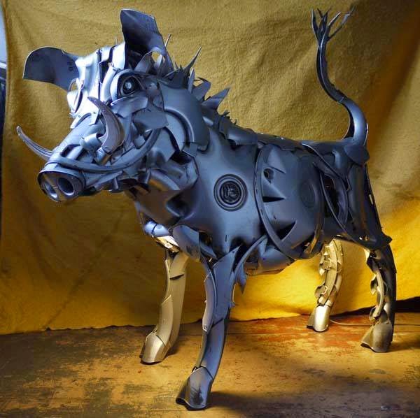 garden art sculptures | Animal sculpture for garden decoration