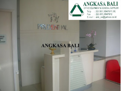 jual meja resepsionis di bali reception counter furniture