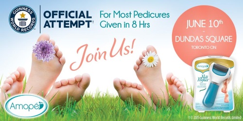 Amope Free Pedicure Event + Goodie Gift Bag