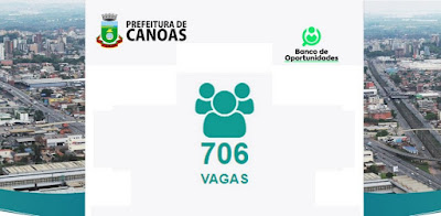 Banco de Oportunidades tem 706 vagas disponíveis em Canoas