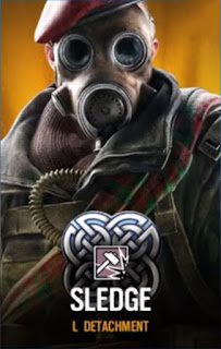 Sledge Elite - L DETACHMENT Poster Tom Clancy's Rainbow Six Siege