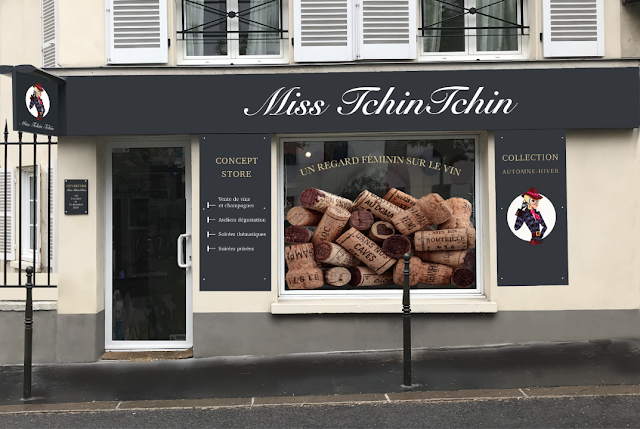 Miss TchinTchin cave à vins caviste vins concept store boulogne billancourt Karine Bricout