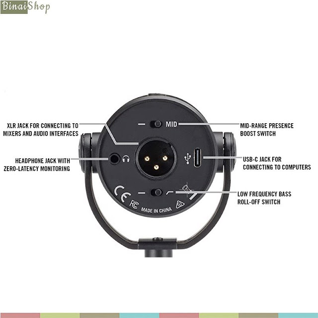 Samson Q9U - Micro Dynamic, XLR/USB