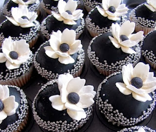 Cupcakes Blanco y Negro, parte 2