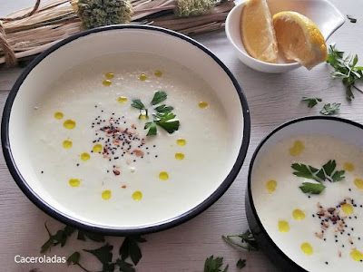 Receta de crema de melón o sopa de melón fría