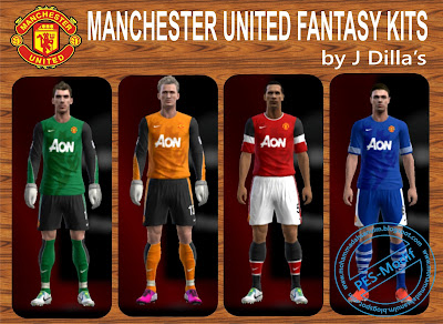 Manchester United Fantasy Kits by J Dilla's