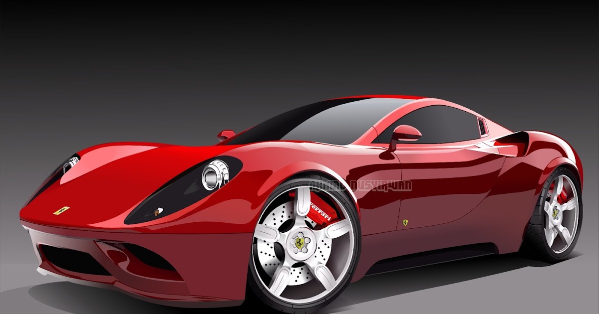 VEKTOR Ferrari Desain  Grafis 