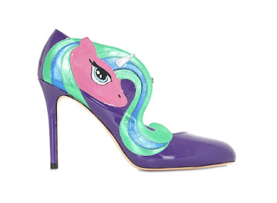 Minna Parikka purple Unicorn Shoes